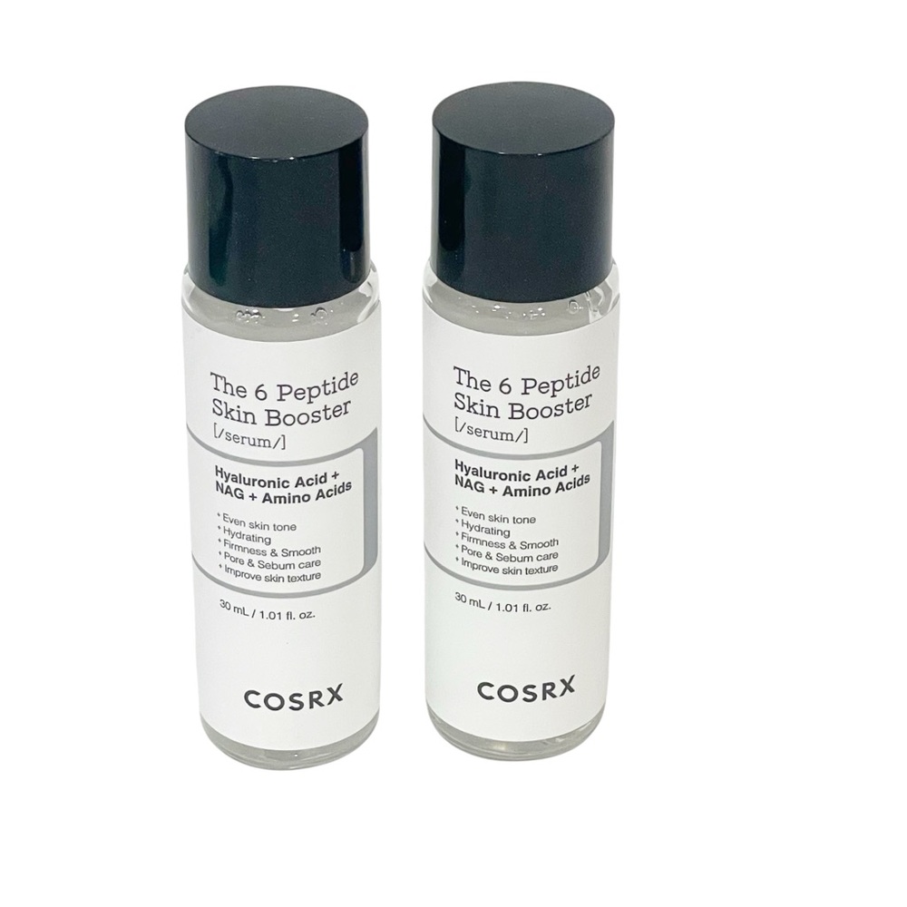 CosRx Mini The 6 Peptide Skin Booster Serum 30mL / 1.01 fl‎ oz Lot of 2 NEW